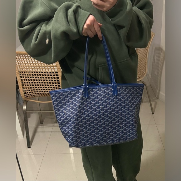 Goyard St. Louis Sky Blue PM - Picture 9 of 9